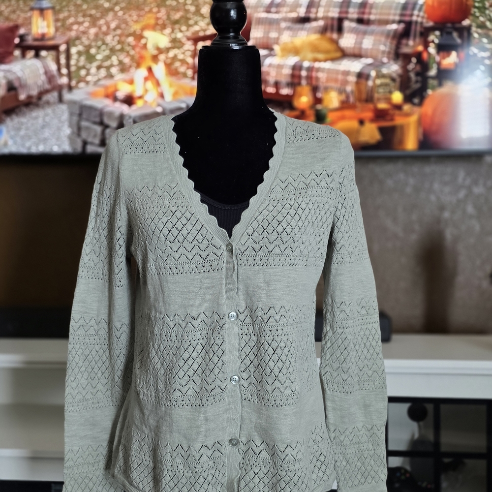 Frye Women's Light Tan Cardigan